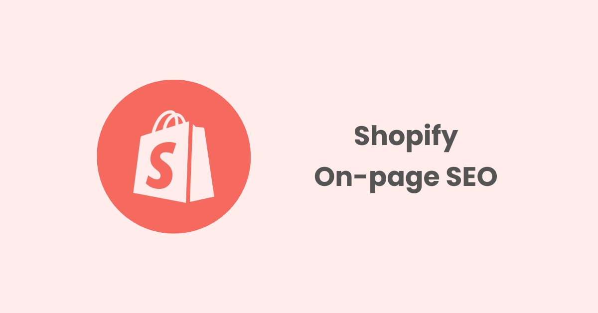 shopify on-page seo