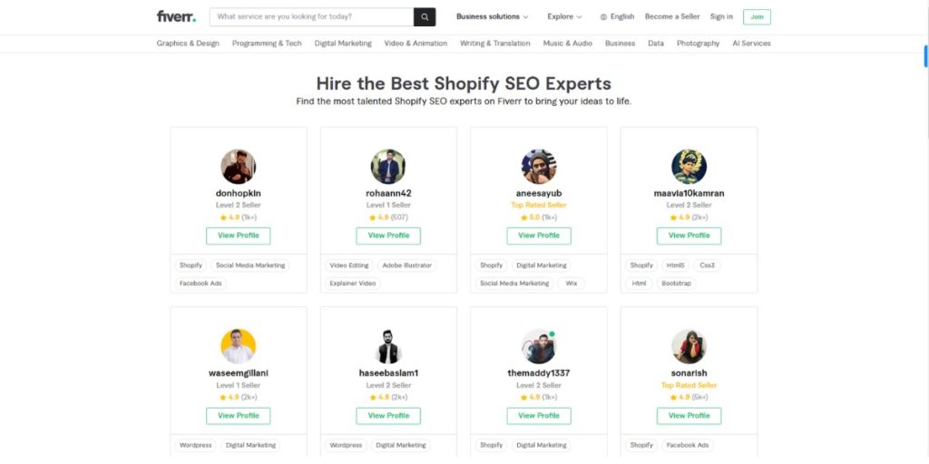 shopify-seo-experts-on-fiverr