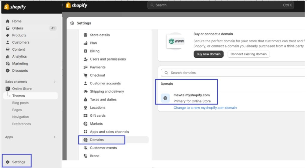 Find-Shopify-URL-via-Admin-Panel